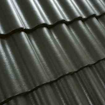 Цементно-песчаная черепица рядовая, Palema Candor Оливково-зеленый, Benders