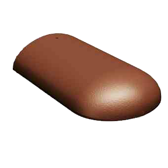 Начальная хребтовая черепица, Candor Каштановый, Benders