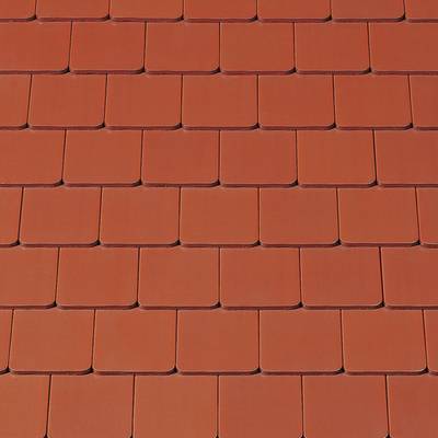 Керамическая черепица Creaton Biber Ambiente Geradschnitt, Медный