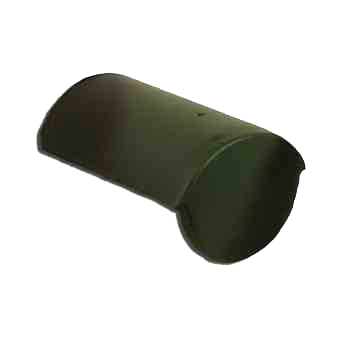 Конечная коньковая черепица, Черно-зеленый, Benders