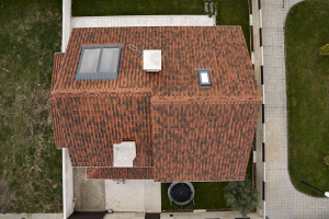 Керамическая черепица Borja TECH TB 10, Moss red, Tejas Borja