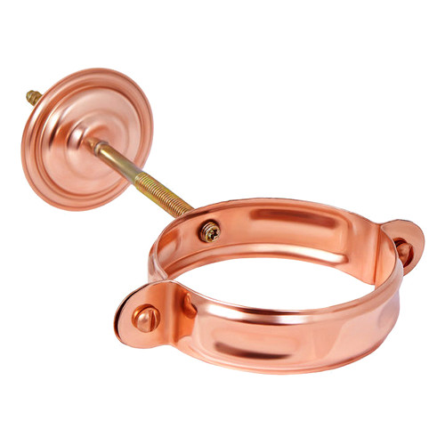 Хомут для круглой трубы с креплением