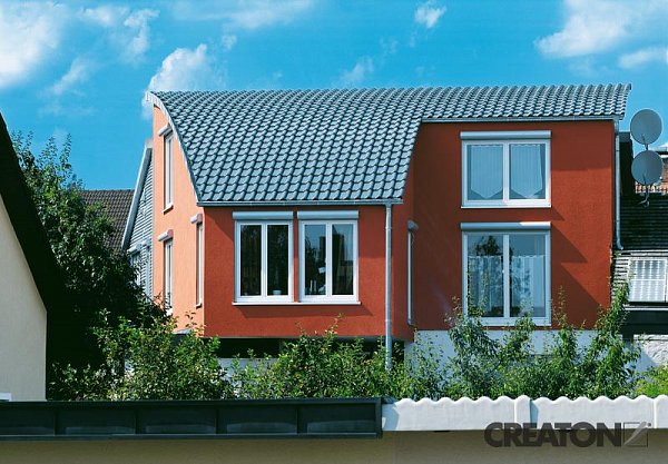 Керамическая черепица Creaton Premio, Nuance, цвет Сланцевый