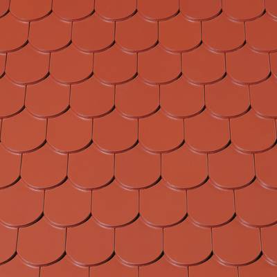 Керамическая черепица Creaton Biber Klassik Rundschnitt AUT, Медный