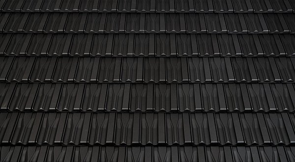 Керамическая черепица Tondach Landdach Verschiebeziegel, Неро