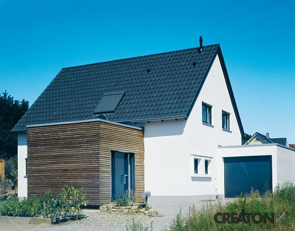 Керамическая черепица Creaton Premio, Nuance, цвет Сланцевый