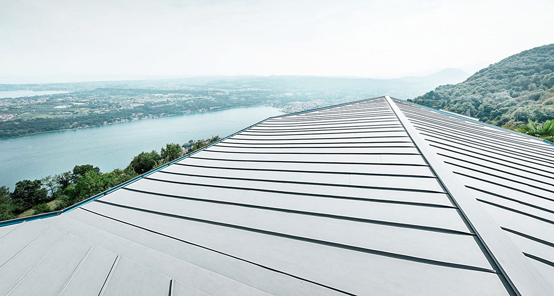 Фальцевая кровля, Prefa - гладкая, серая