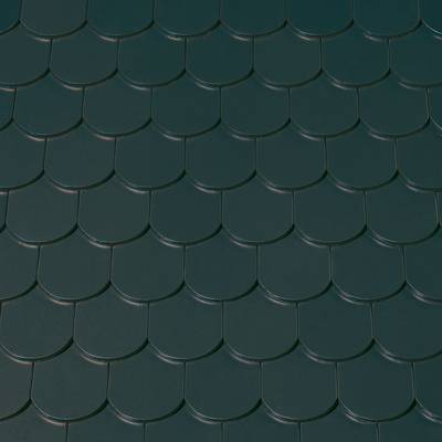 Керамическая черепица Creaton Biber Klassik Rundschnitt AUT, Сланец