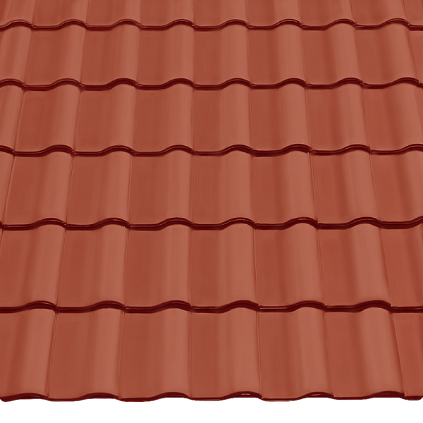 Керамическая черепица Braas Hainstädter Rubin 11V, Kupferrot