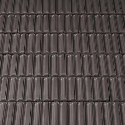 Керамическая черепица Creaton Rustico, Темно-коричневый