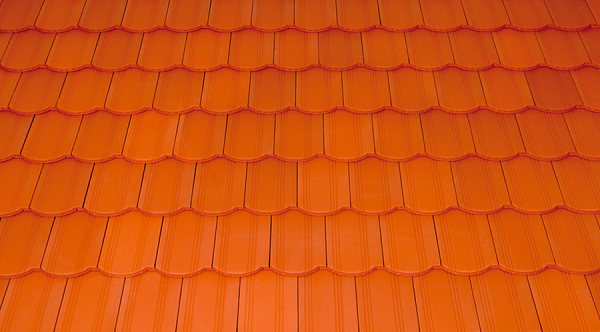 Керамическая черепица Tondach Biberfalz, Натуральный красный