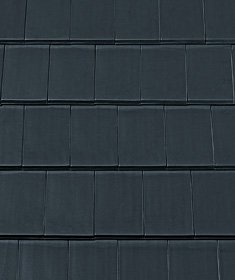 Керамическая черепица Creaton Domino Finesse, цвет Сланцевый