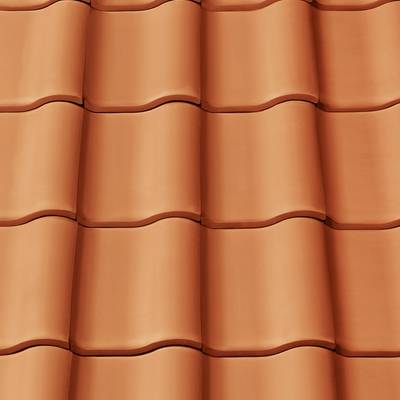 Керамическая черепица Creaton Galant, Натуральный красный