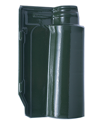 Керамическая черепица Margon Roman n, 266x157, Glazed Geres Green