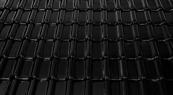 Керамическая черепица Tondach Sulm Verschiebeziegel, Черный (amadeus)