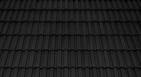 Керамическая черепица Tondach Strangfalz gepresst, Черный антрацит