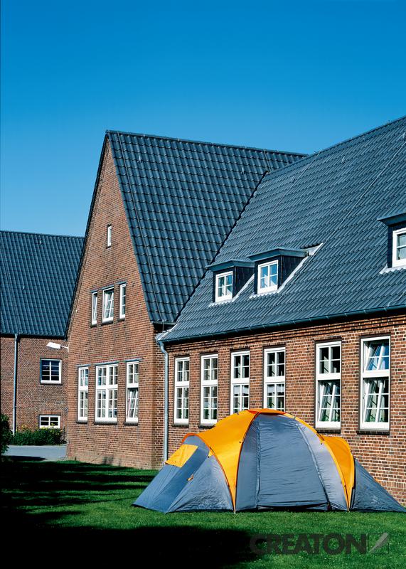 Керамическая черепица Creaton Premio, Nuance, цвет Сланцевый