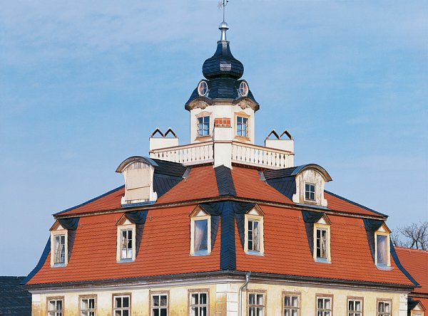 Керамическая черепица Creaton Biber Ambiente Segmentschnitt, Натуральный красный