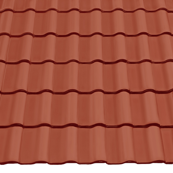Керамическая черепица Braas Heisterholzer Rubin 11V, Kupferrot