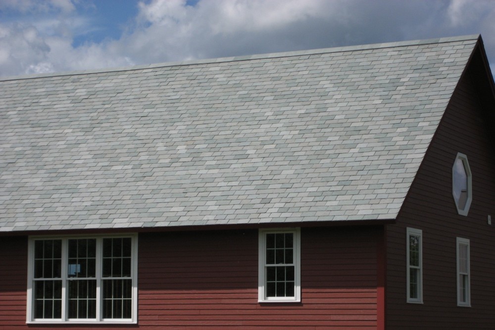 Сланцевая кровля Vermont, зеленый