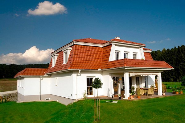 Керамическая черепица Tondach Mulde, Красный