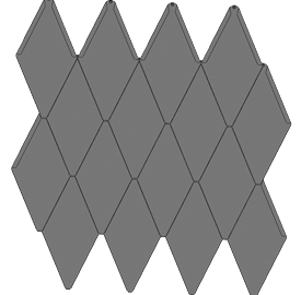 Ромбовидная черепица