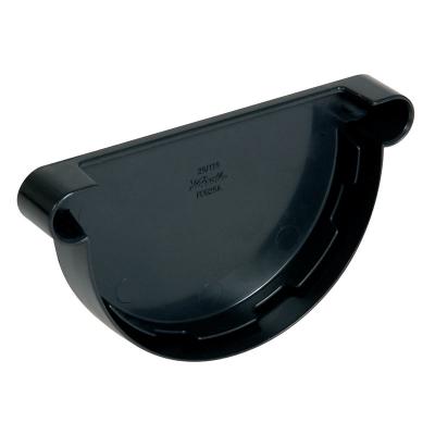 Заглушка желоба полукругл. универсальная D400, AL