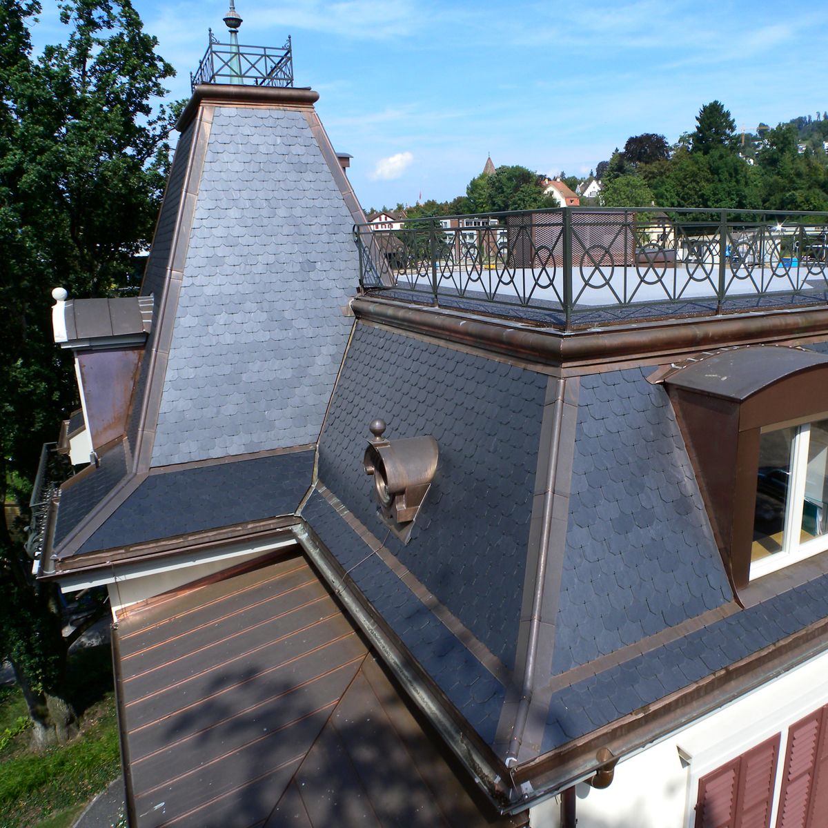 Сланцевая плитка Rathscheck кладка «октогон», 35x20, ≥40°