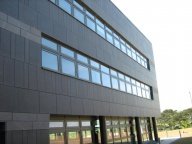 Contemporary Design Using Penrhyn Heather Grey Flame Textured Cladding