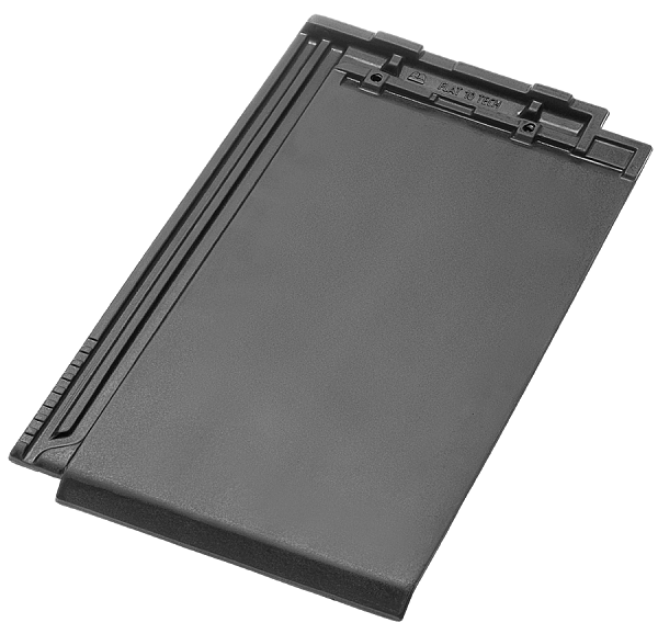 Керамическая черепица Borja TECH Flat 10, Graphit, Tejas Borja