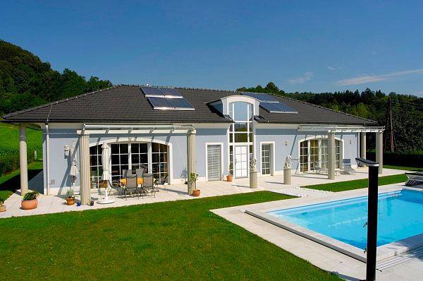 Керамическая черепица Tondach Figaro, Черный антрацит