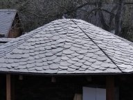 Дикая кладка беседка