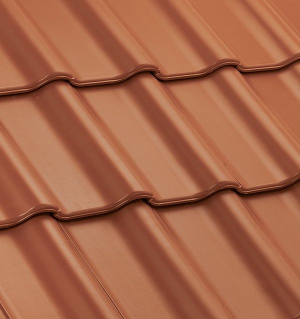 Керамическая черепица Nelskamp F 12, Натуральный красный