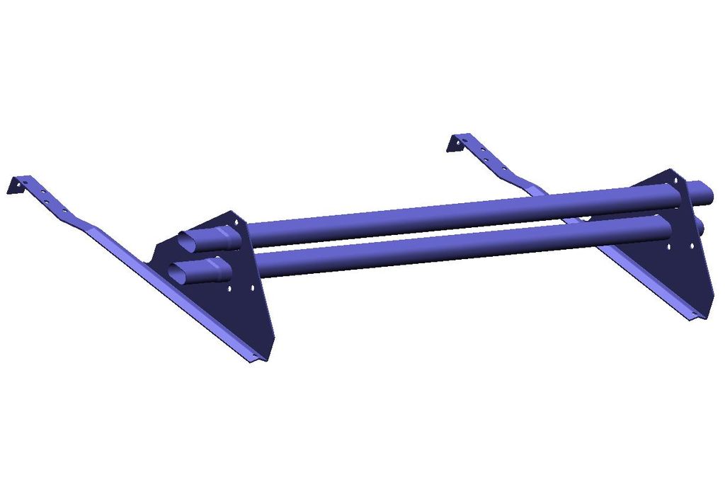 ТРУБЧАТЫЙ СНЕГОЗАДЕРЖАТЕЛЬ 3М ДЛЯ ВЫСОКОПРОФИЛЬНОЙ ЧЕРЕПИЦЫ (ТИПА FRANCIGENA COTTOSENESE)