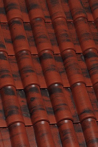 Керамическая черепица Margon Roman Plus-Ultra, Aged Lamego Red