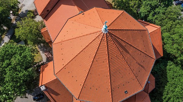 Керамическая черепица Creaton Melodie, Натуральный красный