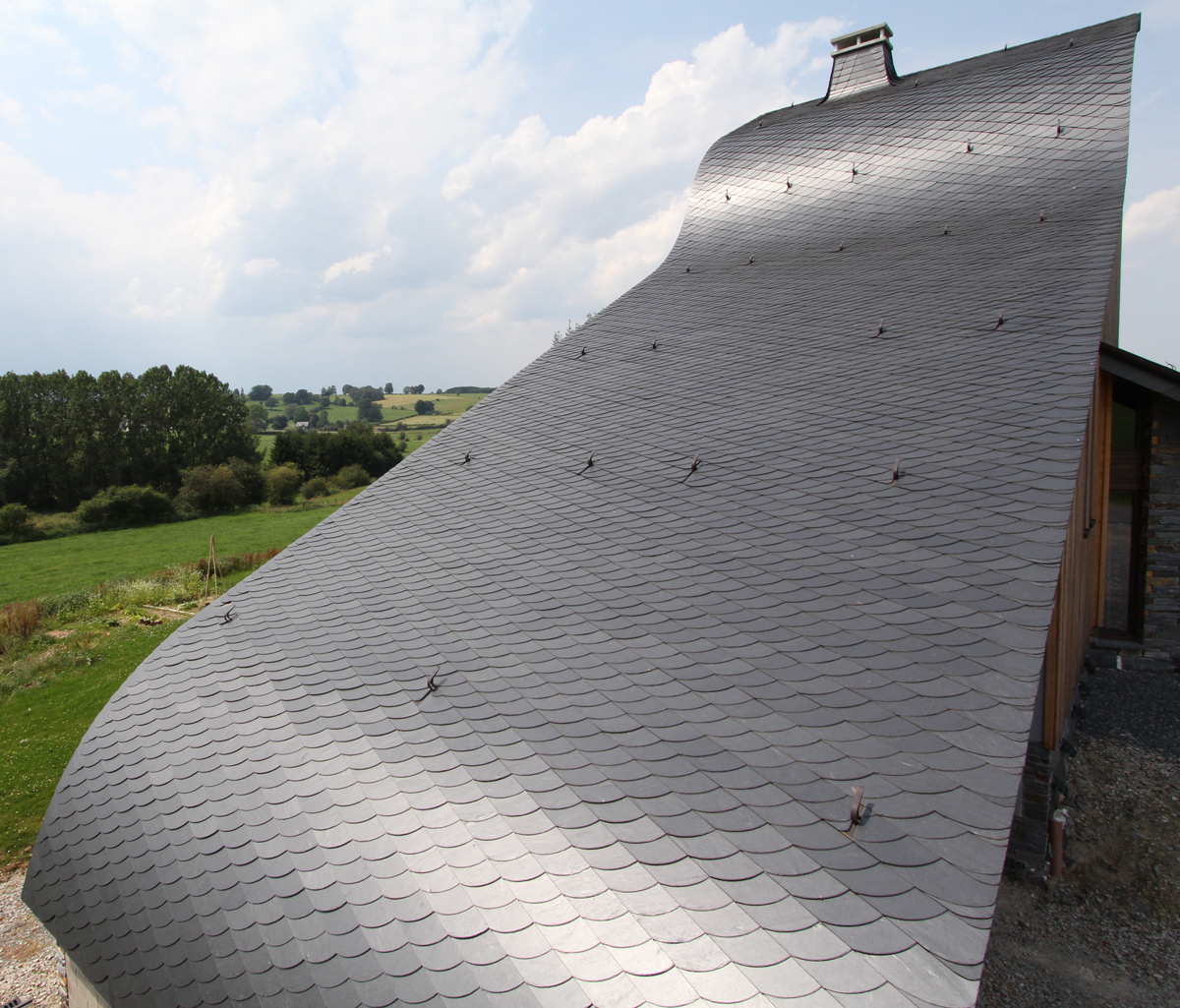 Сланцевая плитка Rathscheck кладка «октогон», 40x20, ≥30°