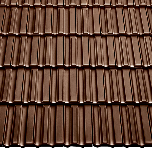 Керамическая черепица Braas Гранат 13V, Тик