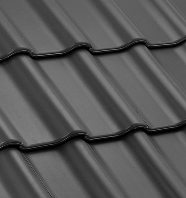 Керамическая черепица Nelskamp F 12, Темно-серый