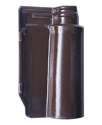 Керамическая черепица Margon Roman n, 266x157, Glazed Amarante Brown