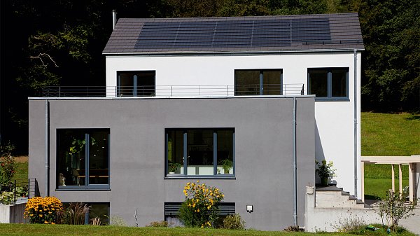 Цементно-песчаная черепица рядовая, Тегалит, Protegon Matt, Гранит, Braas