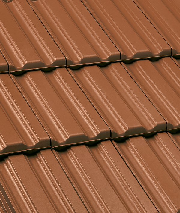 Керамическая черепица Nelskamp DS 10, Натуральный красный