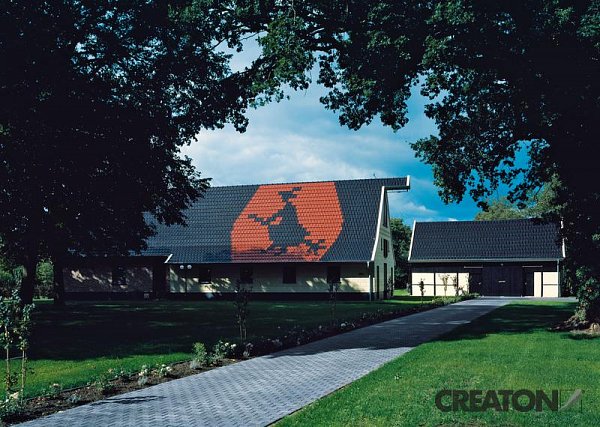 Керамическая черепица Creaton Ratio, Finesse, цвет Черный