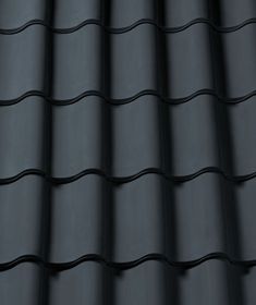 Керамическая черепица Creaton Sinfonie, Nuance, цвет Черный матовый