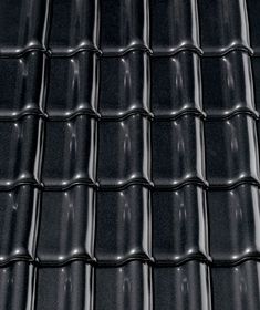 Керамическая черепица Creaton Premion, Noblesse, цвет Кристально-черный