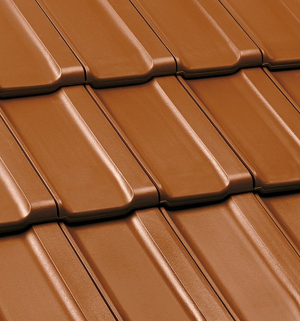Керамическая черепица Nelskamp R 10, Натуральный красный