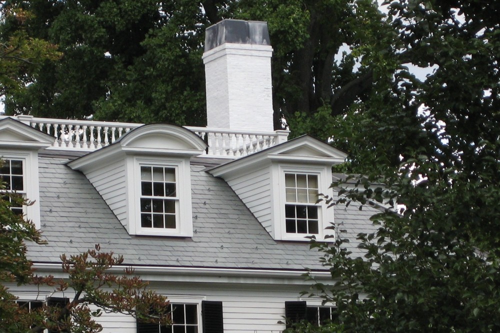 Сланцевая кровля Vermont, неизменный серый