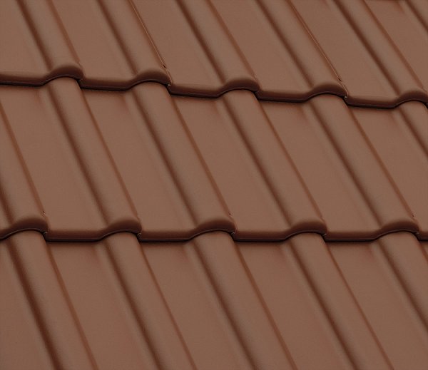 Керамическая черепица Nelskamp F 10, Красный