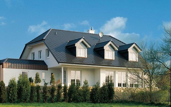 Керамическая черепица Meyer-Holsen Ravensberger, Титаново-черный