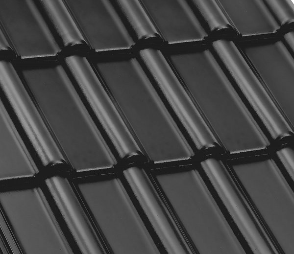 Керамическая черепица Nelskamp F 10, Металлик глянцевый